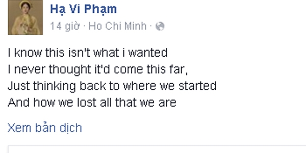  Giữa những ồn ào, khó hiểu, buộc lòng Hạ Vi phải lên tiếng. 