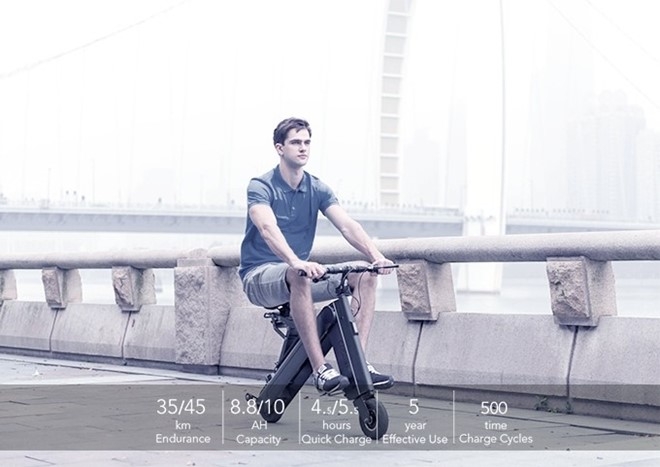 Xe may dien gap gon gia hon 700 USD hinh anh 4