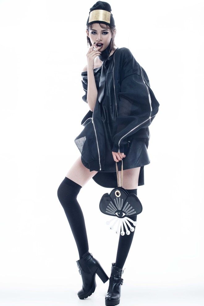 Phi Phuong Anh lot xac sau khi dang quang The Face hinh anh 3