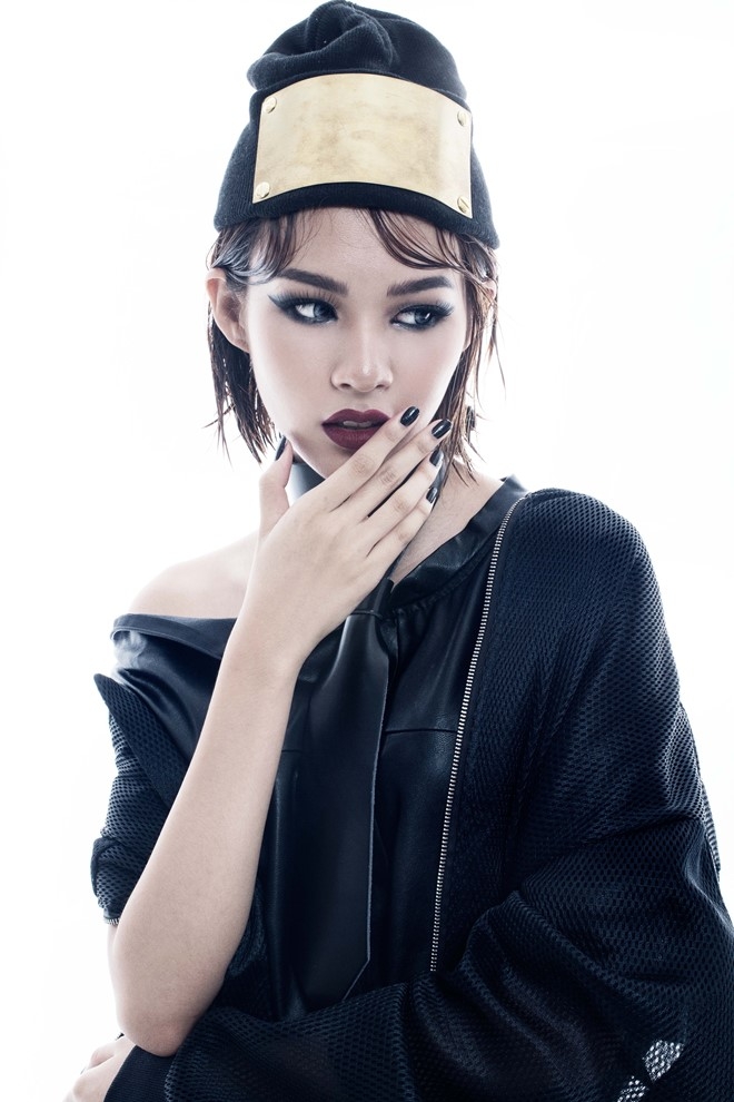 Phi Phuong Anh lot xac sau khi dang quang The Face hinh anh 4