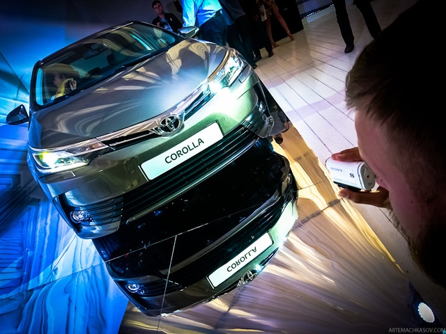  Toyota Corolla 2017 từng ra mắt tại Nga 