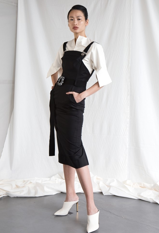 Fashionista Thanh Truc goi y 10 bo canh thanh lich hinh anh 3