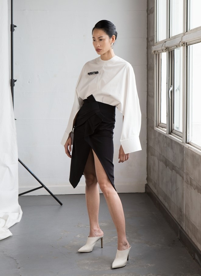 Fashionista Thanh Truc goi y 10 bo canh thanh lich hinh anh 7
