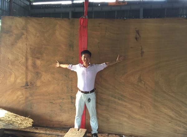 Cặp phản gỗ 'hoàng gia' lớn nhất Việt Nam giá 5,5 tỷ