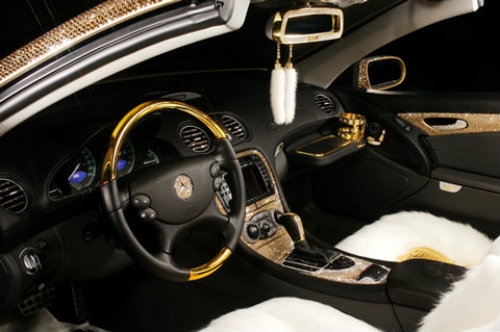 Lóa mắt Mercedes-Benz SL 600 kim cương giá 109 tỷ đồng - 10