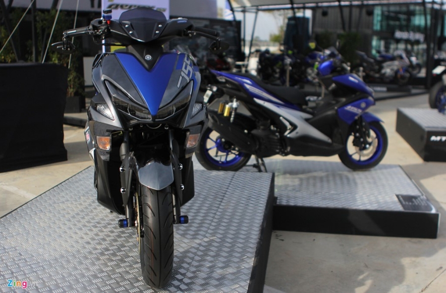 Xe thay the Yamaha Nouvo dau tien gan do choi hang hieu hinh anh 9