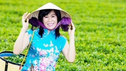 Nữ doanh nhân Hà Linh khi còn sống