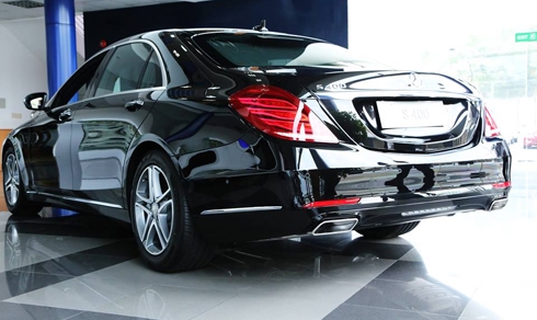 Toàn bộ linh kiện của xe S 400 L được nhập khẩu trực tiếp từ Đức.