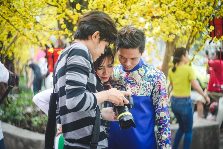 Tuyen duong mua xuan noi bat giua Sai Gon hinh anh 5