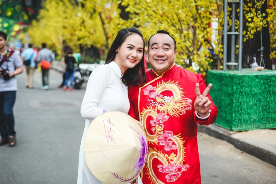 Tuyen duong mua xuan noi bat giua Sai Gon hinh anh 8