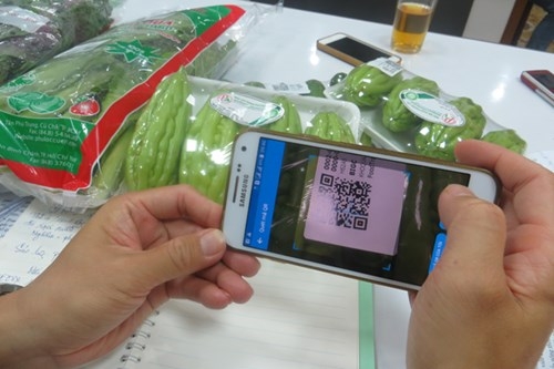 Người dân TPHCM có thể truy xuất nguồn gốc rau bằng điện thoại ảnh 2