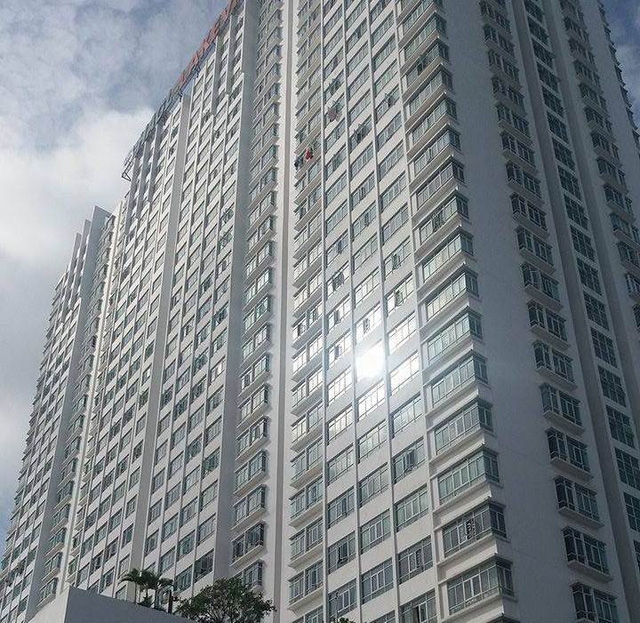 Khu chung cư cao cấp nơi cụ ông người Nhật ở