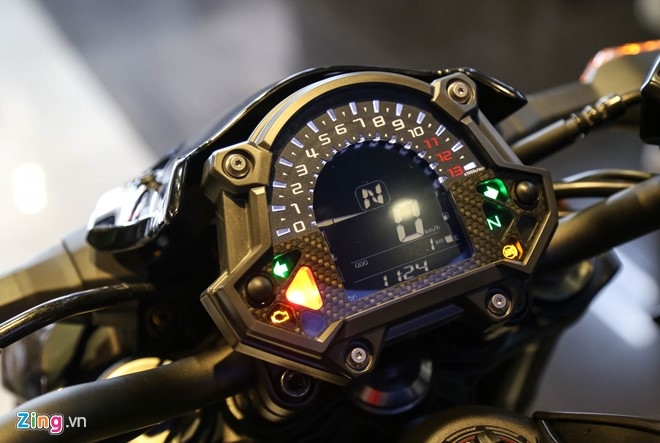Chi tiet nakedbike gia mem Kawasaki Z650 vua ra mat tai VN hinh anh 6