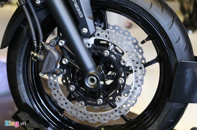 Chi tiet nakedbike gia mem Kawasaki Z650 vua ra mat tai VN hinh anh 8