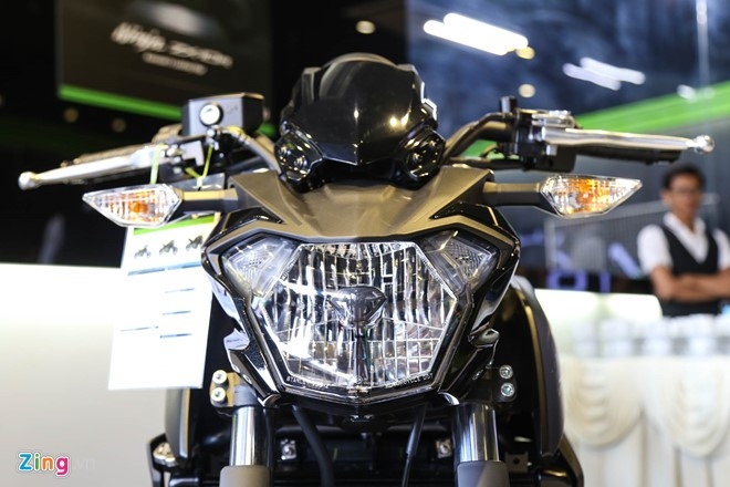 Chi tiet nakedbike gia mem Kawasaki Z650 vua ra mat tai VN hinh anh 9