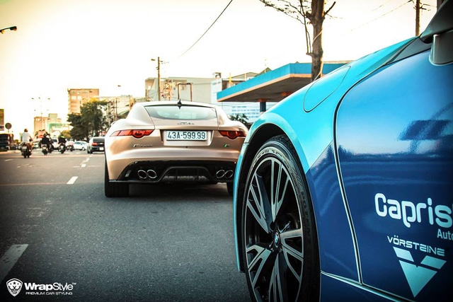Jaguar F-Type R biển tứ quý 9 của đại gia Đà Nẵng thay áo chơi Tết Nguyên đán - Ảnh 6.