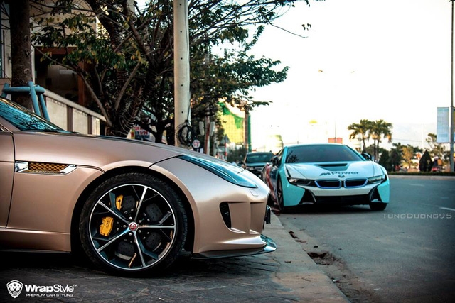 Jaguar F-Type R biển tứ quý 9 của đại gia Đà Nẵng thay áo chơi Tết Nguyên đán - Ảnh 9.