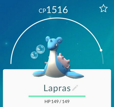 Lapras là một trong những Pokemon hiếm mà ông Liang chưa có trong bộ sưu tập của mình