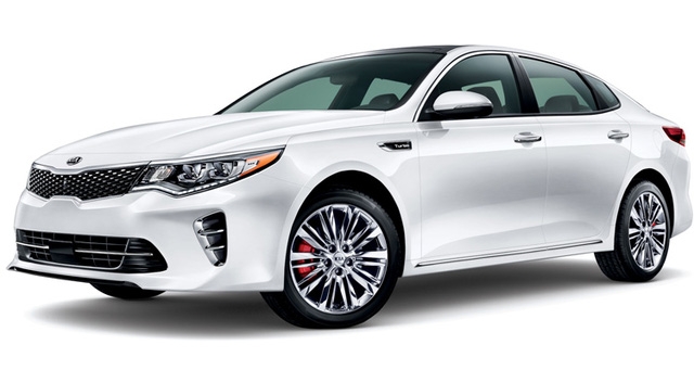  Sedan cỡ trung: Kia Optima - Mẫu xe này được Consumer Reports đánh giá là xuất sắc hơn Honda Accord và Toyota Camry trong phân khúc sedan cỡ trung, do được trang bị nhiều tính năng thường chỉ có ở các mẫu xe cao cấp hơn. Độ tin cậy và chính sách bảo hành cũng là điểm cộng của Optima tại thị trường Mỹ. 