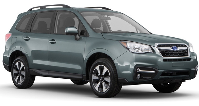  SUV cỡ nhỏ: Subaru Forester - Consumer Reports đánh giá cao không gian bên trong xe rộng rãi, mức độ tiết kiệm nhiên liệu, độ tin cậy, ra vào xe dễ dàng, tính thực dụng cao, dù cửa sổ xe lớn và kiểu dáng xe không mấy đẹp mắt. 