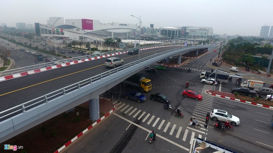 Thong xe cau vuot 160 ty o nut giao Co Linh hinh anh 3