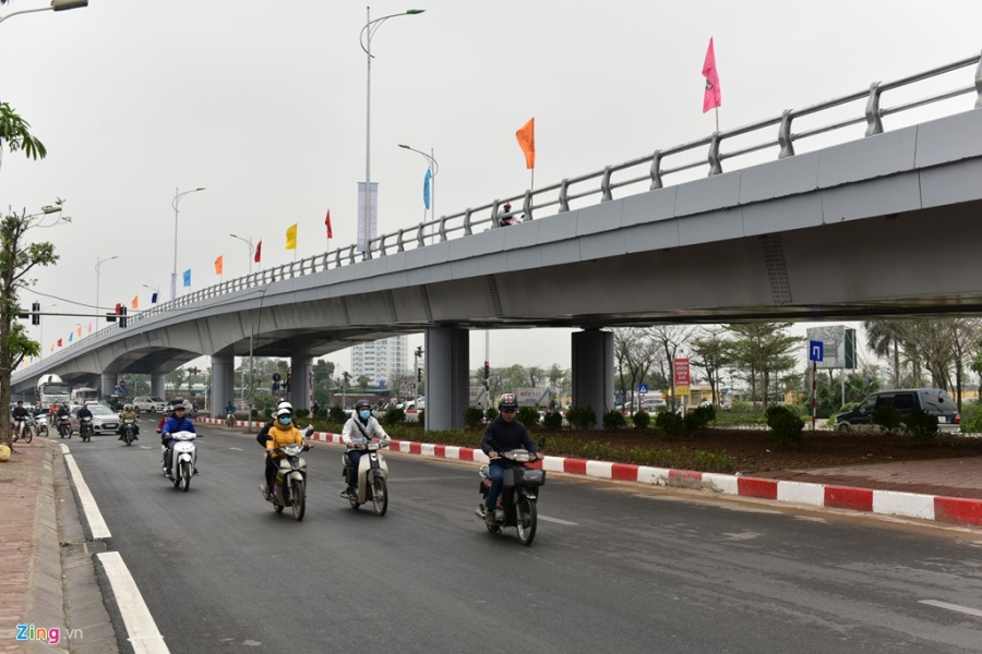 Thong xe cau vuot 160 ty o nut giao Co Linh hinh anh 6