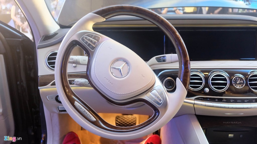 Anh chi tiet Mercedes-Maybach S400 gia 6,89 ty dong tai VN hinh anh 10