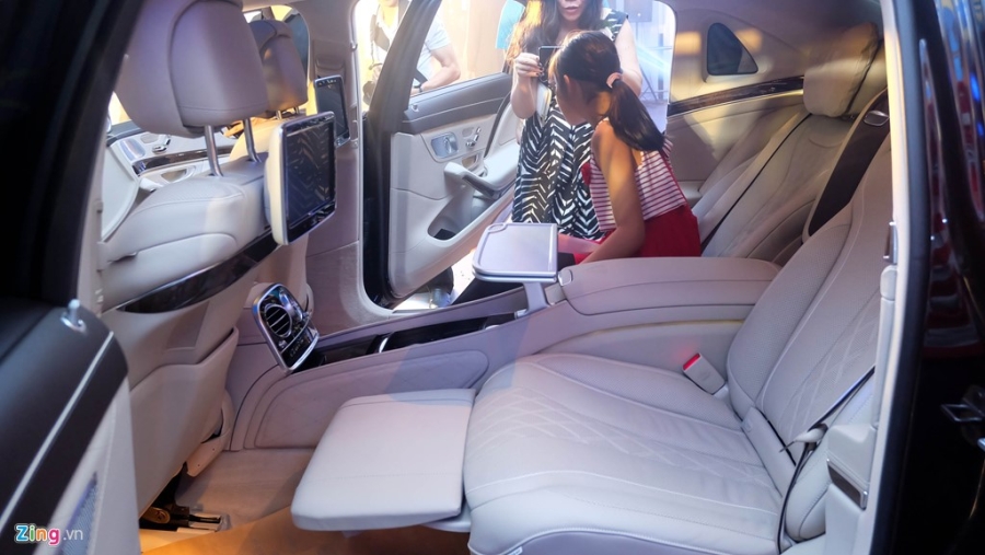 Anh chi tiet Mercedes-Maybach S400 gia 6,89 ty dong tai VN hinh anh 14