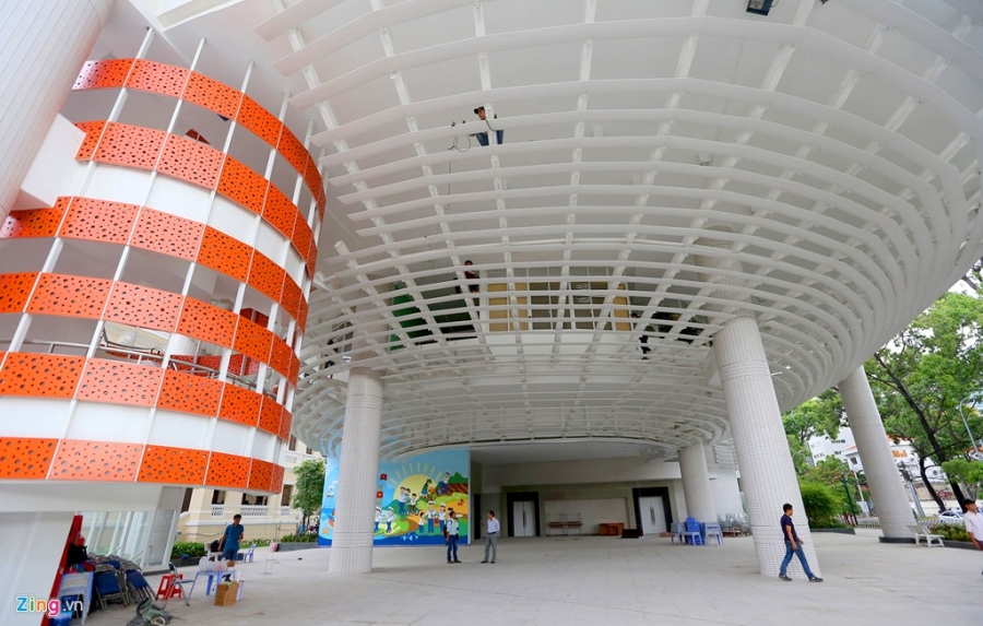 Nha thieu nhi 200 ty dong hinh chiec thuyen o Sai Gon hinh anh 5