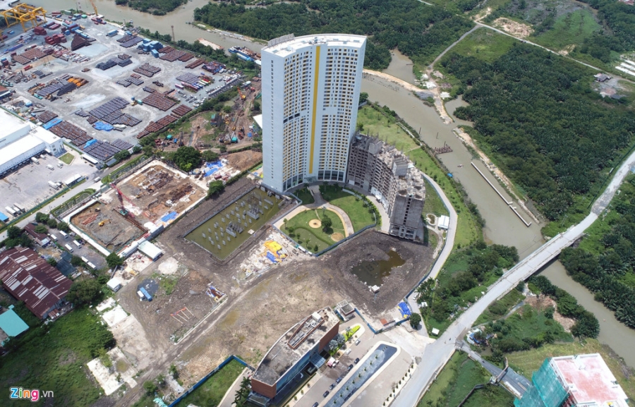 Du an lon nhat khu nam Sai Gon ngung thi cong hinh anh 10