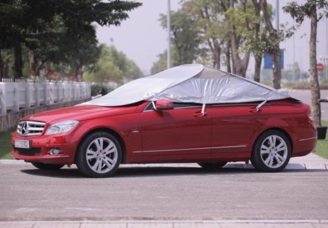 đỗ xe, đỗ xe ngoài trời, nắng nóng