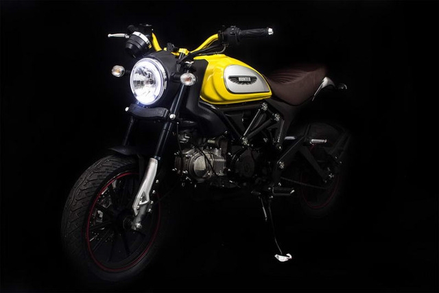 Lifan Hunter 125 nhái Ducati Scrambler ra mắt, giá từ 35,5 triệu Đồng - Ảnh 3.