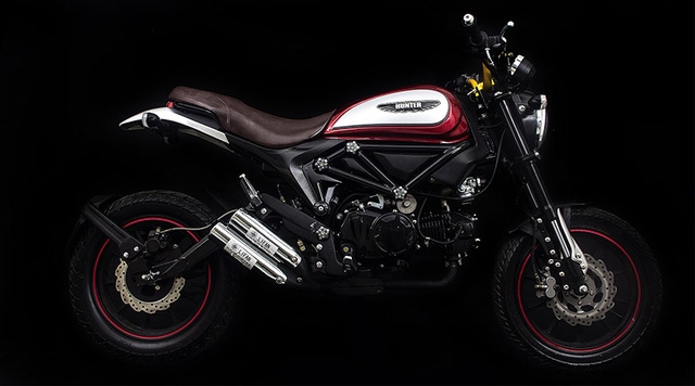 Lifan Hunter 125 nhái Ducati Scrambler ra mắt, giá từ 35,5 triệu Đồng - Ảnh 8.