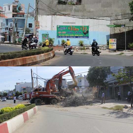 Đã phá bỏ hoàn toàn căn nhà cuối cùng trên Quốc lộ 51B - Ảnh 1. Đã phá bỏ hoàn toàn căn nhà cuối cùng trên Quốc lộ 51B - Ảnh 1.