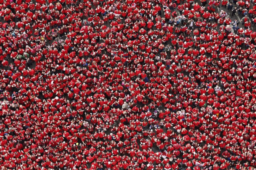 Canada xep hinh la phong khong lo ky niem 150 nam Quoc khanh hinh anh 3