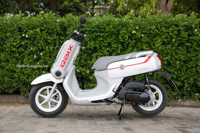 Cận cảnh xe ga kiểu dáng lạ Yamaha QBIX 125 ABS tại Việt Nam - Ảnh 3.