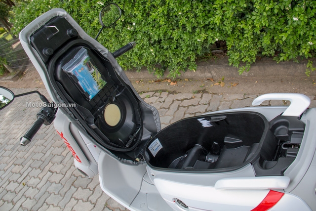 Cận cảnh xe ga kiểu dáng lạ Yamaha QBIX 125 ABS tại Việt Nam - Ảnh 12.