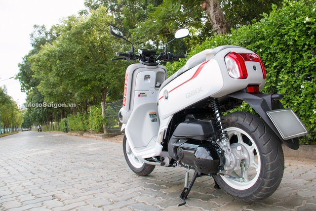 Cận cảnh xe ga kiểu dáng lạ Yamaha QBIX 125 ABS tại Việt Nam - Ảnh 17.