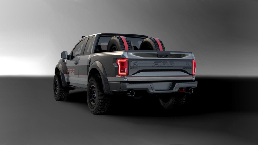 Ford F150 Raptor lay cam hung tu sieu may bay tang hinh F-22 hinh anh 4
