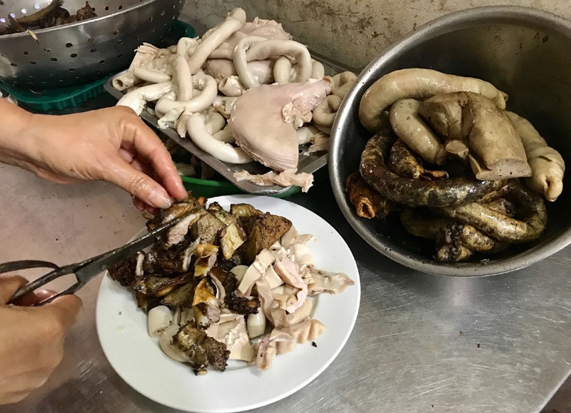 Cháo lòng Hà Nội, ẩm thực Hà Nội, địa điểm ăn ngon ở Hà Nội