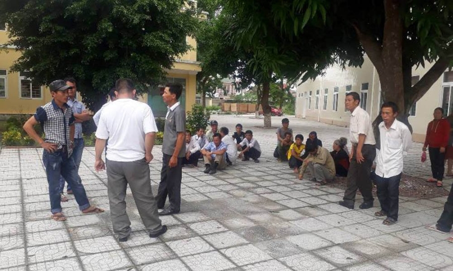 co giật, chết bất thường, bệnh viện, Nghệ An, gãy cột sống