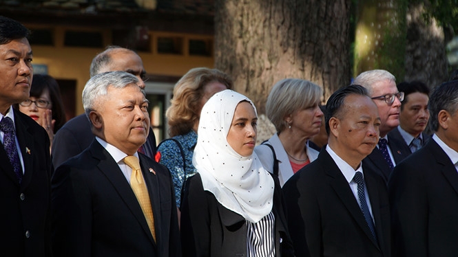 Cận cảnh Lễ thượng cờ ASEAN năm 2017 - ảnh 4