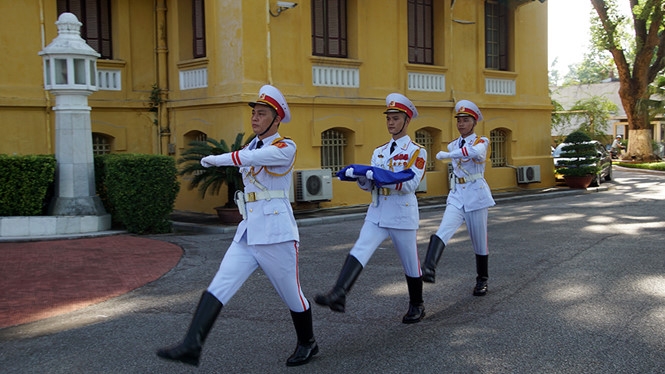 Cận cảnh Lễ thượng cờ ASEAN năm 2017 - ảnh 5