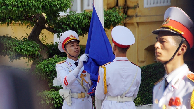 Cận cảnh Lễ thượng cờ ASEAN năm 2017 - ảnh 6