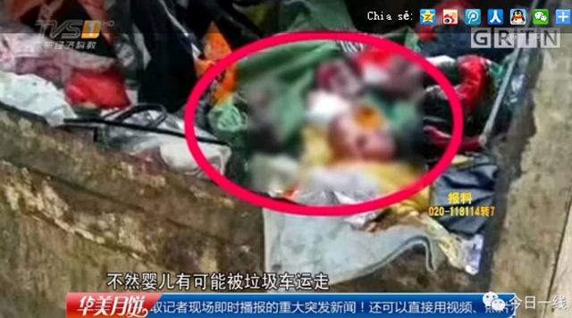 soc: ba noi va ba ngoai cung nhau nem chau gai sinh non vao thung rac o tq - 2