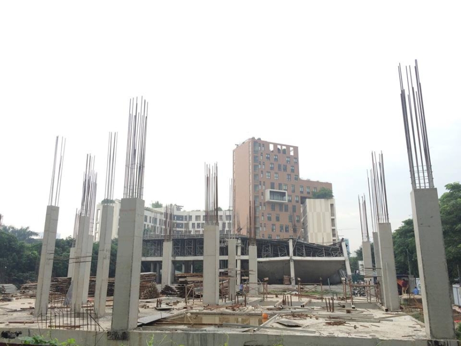 trường mầm non, công trình xây dựng đổ sập, chất lượng xây dựng