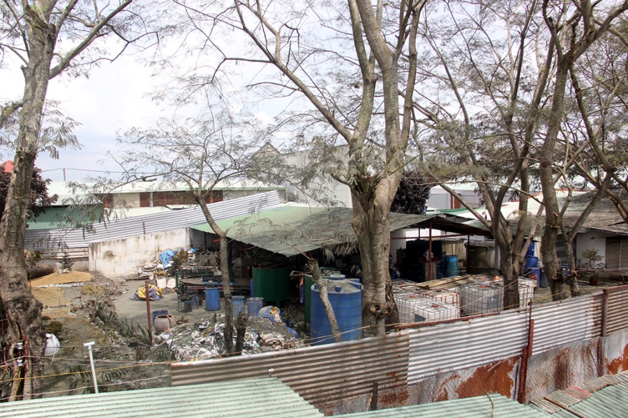 Ben trong cong ty sang chiet lam ro ri khi amoniac o Sai Gon hinh anh 2