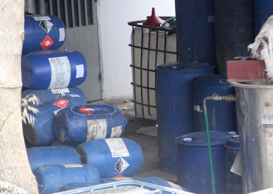 Ben trong cong ty sang chiet lam ro ri khi amoniac o Sai Gon hinh anh 4