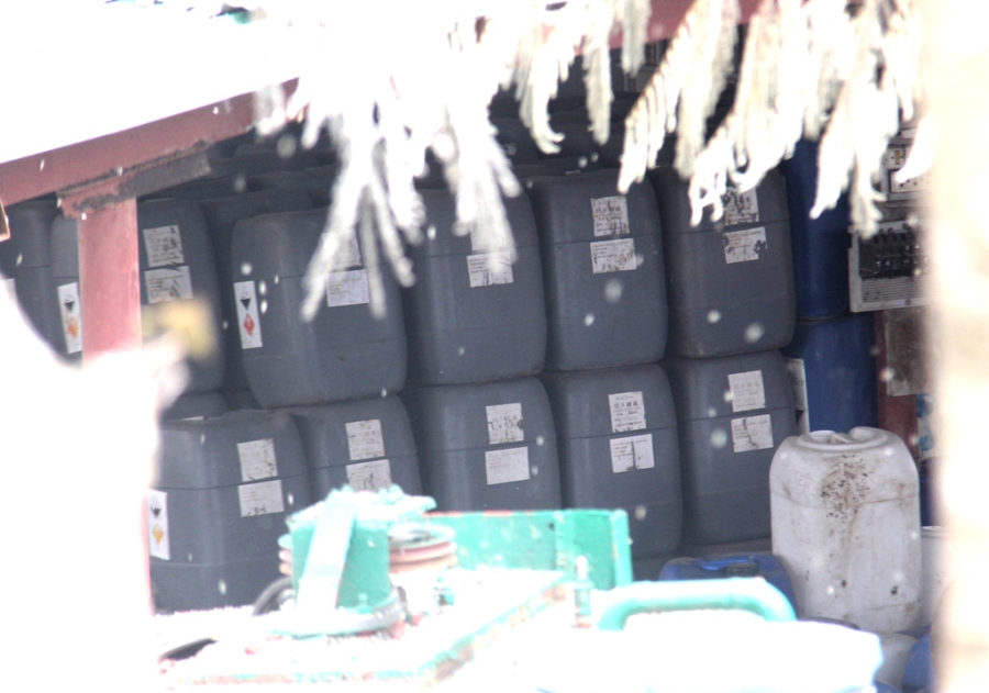 Ben trong cong ty sang chiet lam ro ri khi amoniac o Sai Gon hinh anh 5