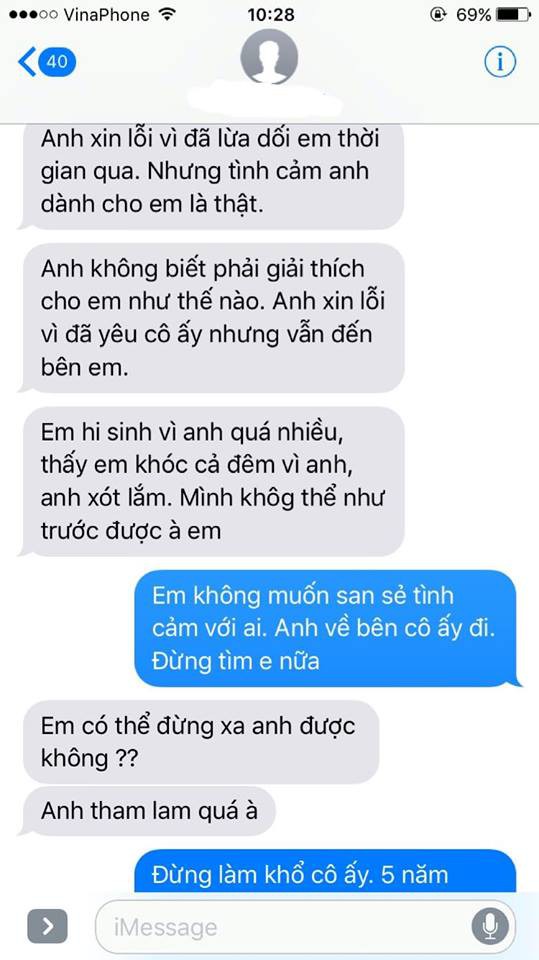 Yêu 2 năm mới biết mình là người thứ 3 trong cuộc tình 5 năm của người khác, cô gái nén nước mắt dứt khoát chia tay